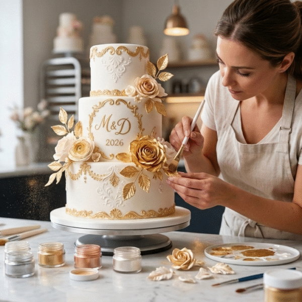 How to Decorate Fondant with Edible Luster Dust