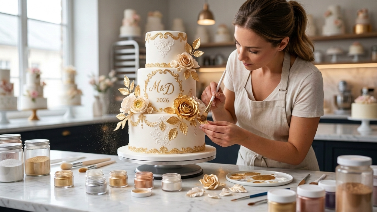 How to Decorate Fondant with Edible Luster Dust